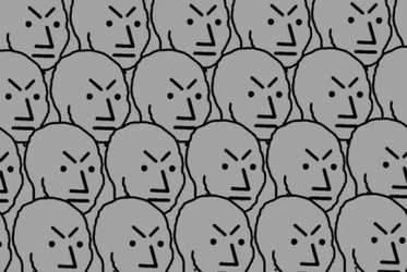 Npc Non Player Character Army Twitched Brows GIF