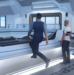 Npc Non Player Character Walk Star Citizen GIF