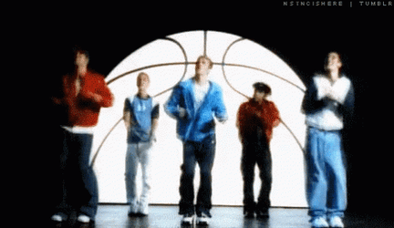 Nsync Group Choreo Dance GIF