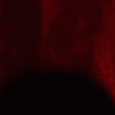 Nuclear Explosion Cartoon Red Background GIF