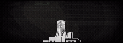 Nuclear Symbol Poster Saying Nos Alga GIF