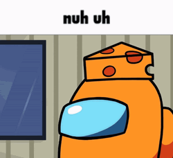 Nuh Uh Cheese Robot Machine Anime GIF