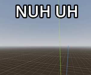 Nuh Uh Circle Head Digital Hand GIF