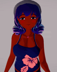 Nuh Uh Dark Brown Girl GIF