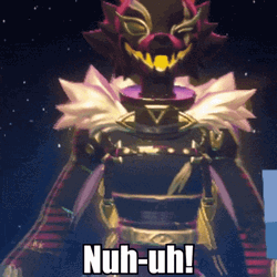 Nuh Uh Female Dragon Warrior Anime GIF