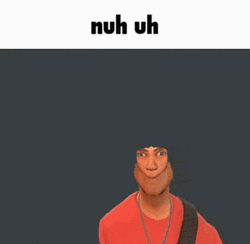Nuh Uh Man Finger Shake GIF