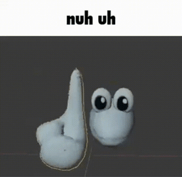 Nuh Uh Slug Memes GIF