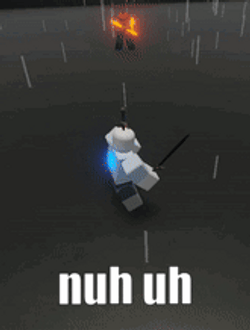 Nuh Uh White Lego Warrior Fight GIF