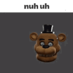 Nuh Uhh Five Nights At Freddys Warning GIF