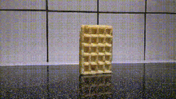 Nuke Explosion Waffle Falling Down GIF