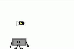 Nuke It From Orbit BFDI Robot GIF
