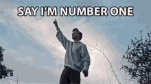 Number 1 Carefree Confident Top GIF