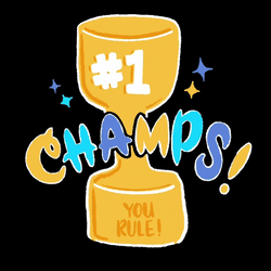 Number 1 Champion GIF