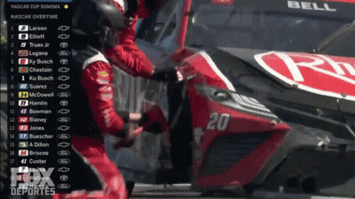 Number 20 On Race Car GIF