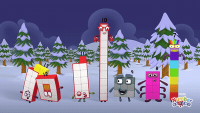 Number Blocks GIF