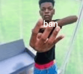 Number Four Ban GIF
