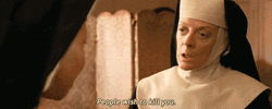 Nun Maggie Smith Sister Act GIF