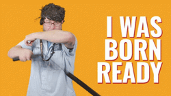 Nunchucks Guy Born Ready GIF