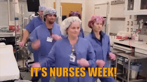 Nurses Dancing In Operating Room GIF