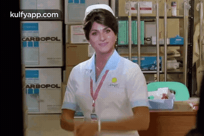 Nurses Walking Hallway With Get Your Friday Swing On GIF