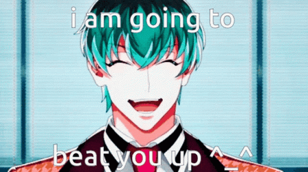 Nurude Says I'm Going To Beat You Up GIF