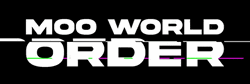 Nwo Glitchy Illustration Moo World Order Meme GIF