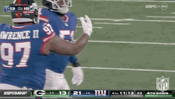 Ny Giants Azeez Ojulari And Dexter Lawrence II GIF