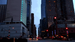 NYC Busy Street Timelapse GIF