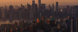 NYC Evening Cityscape GIF