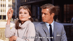 NYC Love Holly Golightly GIF