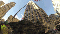 NYC Rockefeller Holiday Start GIF