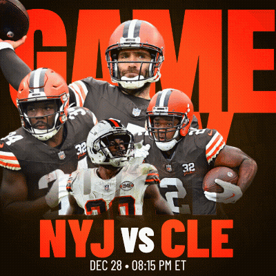 NYJ Vs CLE Poster December 28Th GIF