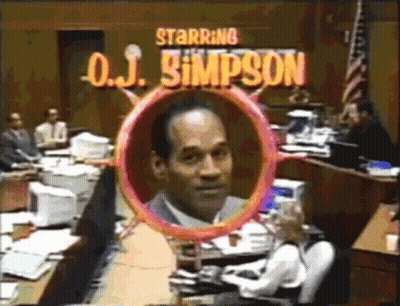 O.J. Simpson In Courtroom GIF