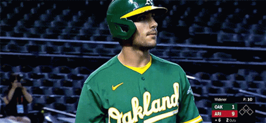 Oakland Athletics Matt Olson Charismatic Walking GIF