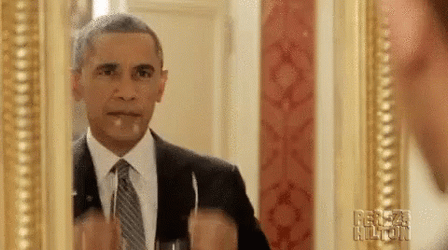 Obama Wearing Shades GIF
