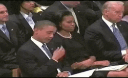 Obama Wiping His Tears GIF
