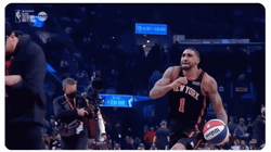 Obi Toppin Behind The Back Dunk GIF