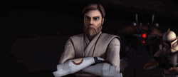 Obi Wan Crossing Arms Animation
