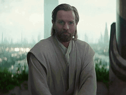 Obi Wan Drawing Lightsaber Ready To Fight GIF