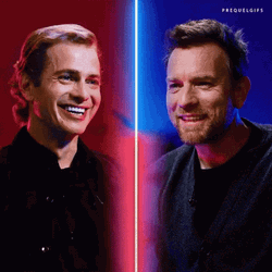 Obi Wan Kenobi Ewan Mcgregor Hayden Christensen GIF
