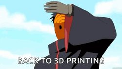 Obito Uchiha Back To 3D Printing GIF