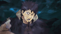 Obito Uchiha Blood Shot Eye GIF