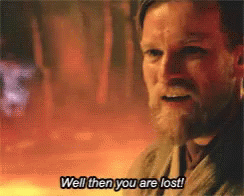 Obiwan Kenobi You Were The Chosen One GIF