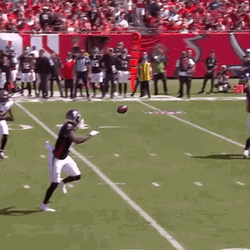Obj One Handed Catch By Kyle Pitts Behind The Back GIF