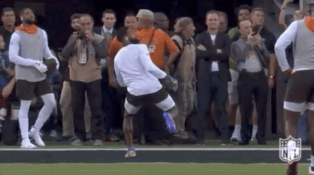 Obj One Handed Catch Football At Metlife Stadium GIF