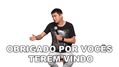 Obrigado Por Vocês Terem Vindo Andre Santi Sticker