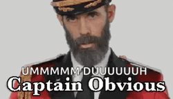 Obviously Captain Obvious Side Eye GIF