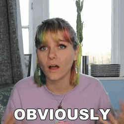 Obviously Savannah Blogger Explaining GIF