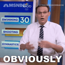 Obviously Steve Kornacki Expounding GIF