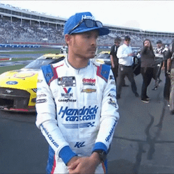 Occupied Kyle Larson GIF